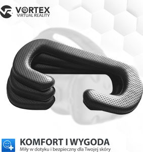 Vortex Virtual Reality Skórzana nakładka ochronna do gogli HTC Vive 7