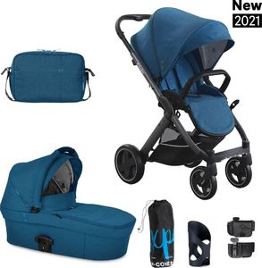 Wózek X-Lander zestaw 2w1 Xl X-Pulse Petrol Blue 1