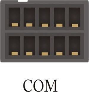 Kontroler Delock PCIe x1 - 4x RS-232 DB9 + LPT DB25 (89177) 4