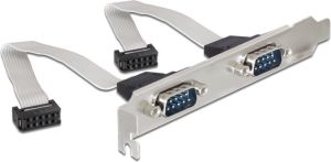 Kontroler Delock PCIe x1 - 4x RS-232 DB9 + LPT DB25 (89177) 8