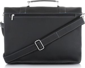 Torba Paolo Peruzzi SKÓRZANA TORBA TECZKA MĘSKA NA RAMIĘ PAOLO PERUZZI G-45-BL 3