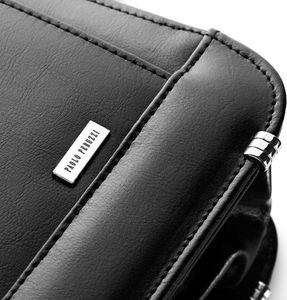 Torba Paolo Peruzzi CZARNA TECZKA MĘSKA SKÓRZANA PAOLO PERUZZI S-08-BL 5