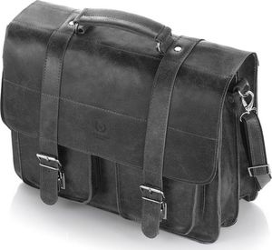 Torba Paolo Peruzzi TORBA MĘSKA PAOLO PERUZZI SKÓRZANA VINTAGE S-14-GR 2