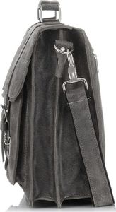 Torba Paolo Peruzzi SKÓRZANA TORBA MĘSKA NA RAMIĘ PAOLO PERUZZI 045-GR 3