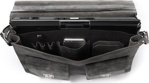 Torba Paolo Peruzzi SKÓRZANA TORBA MĘSKA NA RAMIĘ PAOLO PERUZZI 045-GR 7