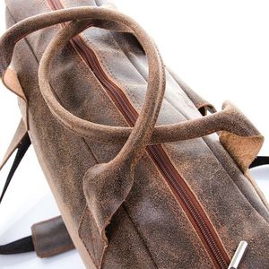 Torba Paolo Peruzzi SKÓRZANA TORBA NA RAMIĘ SZARA PAOLO PERUZZI ADVENTURE 222-PP-GR 4