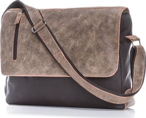 Torba Paolo Peruzzi TORBA MĘSKA PAOLO PERUZZI ADVENTURE SKÓRZANA NA LAPTOPA MESSENGER 202-PP-LB 3