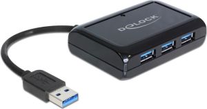 HUB USB Delock 1x RJ-45  + 3x USB-A  (62440) 1