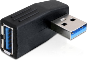 Adapter USB Delock USB - USB Czarny  (65341) 1