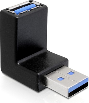 Adapter USB Delock USB - USB Czarny  (65340) 1