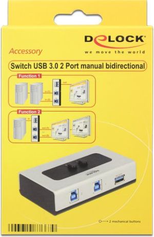 Adapter powerline Delock 2 portów USB 3.0, dwukierunkowy (87667) 3