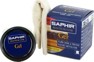 Saphir Gel Glass + szmatka - delikatny żel do skór gładkich SAPHIR 1