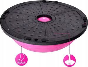 Costway Piłka do balansowania z uchwytami trener równowagi (SP36170PI) 3