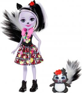 Mattel Enchantimals lalka + zwierzątko Sage Skunk (DVH87/DYC75) 1