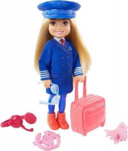 Lalka Barbie Mattel Chelsea Kariera - Pilotka (GTN90) 1