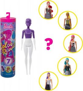 Lalka Barbie Barbie Barbie Color Reveal Lalka kolorowa niespodzianka Barbie (GTR94) 1