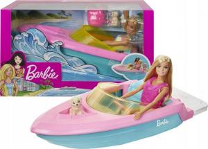 Lalka Barbie Barbie + Motorówka (GRG30) 5