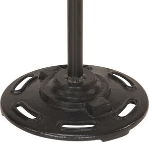 Lampa podłogowa vidaXL Lampa podłogowa z 2 kloszami srebrna E27 żeliwo VidaXL 8