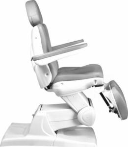 FOTEL KOSMETYCZNY ELEKTR. AZZURRO 870S PEDI 3 SILN. SZARY 8