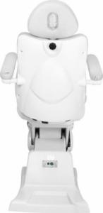 FOTEL KOSMETYCZNY ELEKTR. AZZURRO 870S PEDI 3 SILN. BIAŁY 10