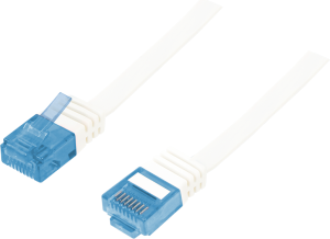 LogiLink Patchcord, płaski, U/UTP, Cat5e, 0.25m biały (CP0132) 2