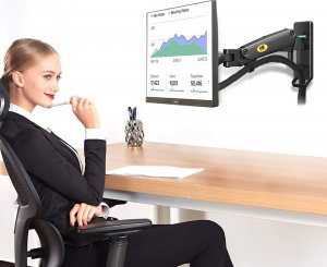 NB Uchwyt ścienny na monitor 17" - 27" (F120B) 4