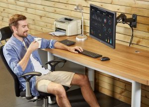 NB Uchwyt ścienny na monitor 17" - 35" (F150B) 5