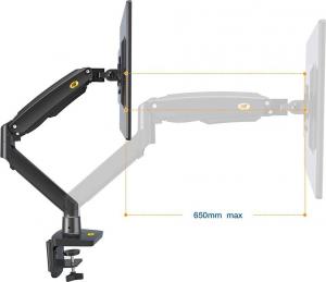 HB Uchwyt biurkowy na monitor 22" - 35" (F100A-B) 6