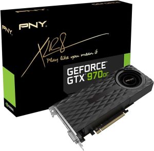 Karta graficzna PNY GeForce GTX 970 4GB GDDR5 (256 bit) DVI, HDMI, 2x mDP, BOX (KF970GTX4GEPB) 1