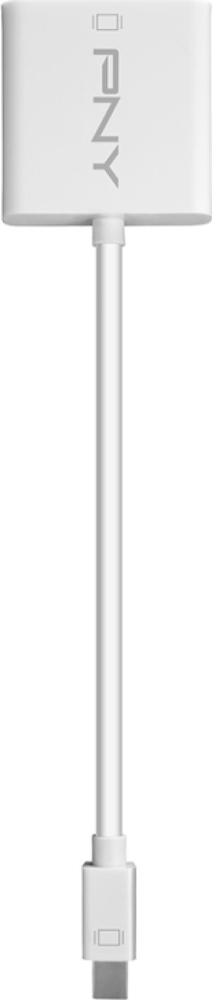 Adapter AV PNY DisplayPort Mini - DVI-I biały (A-DM-DV-W01-RB) 2