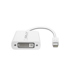 Adapter AV PNY DisplayPort Mini - DVI-I biały (A-DM-DV-W01-RB) 1