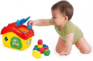 Clementoni baby Clemmy Domek Pełen Klocków (14754) 2