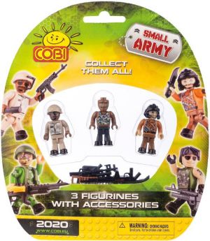 Cobi Small Army 3 Figurki z Akcesoriami (2020) 1