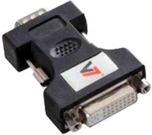 Adapter AV V7 DVI-I - D-Sub (VGA) czarny (V7E2VGAMDVIIF-ADPTR) 1