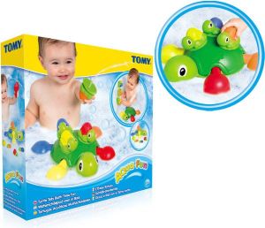 Tomy TOMY Żółwie brzdące, zabawka do kąpieli - E72097 1