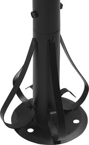 Beliani Pawilon ogrodowy 368 cm beżowy SAFARA 5