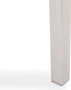 Beliani Zestaw ogrodowy stół granit palony czarny i 6 krzeseł szarych GROSSETO 4