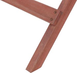 Beliani Stolik ogrodowy ciemne drewno TOSCANA (202226) 5