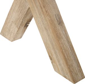 Beliani Stołek ogrodowy szary OLBIA 3