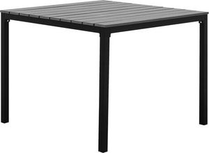 Beliani Zestaw 4 krzeseł ogrodowych szary PRATO 6