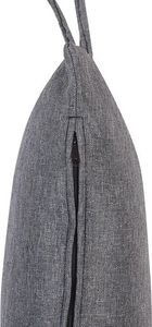 Beliani Fotel wiszący ze stojakiem rattanowy czarny ASPIO 8