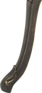 Beliani Zestaw 2 krzeseł ogrodowych brązowy SAPRI 6