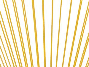 Beliani Zestaw 2 krzeseł rattanowy żółty ACAPULCO II 7