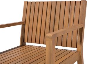 Beliani Krzesło ogrodowe drewniane SASSARI 5