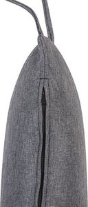 Beliani Fotel wiszący rattanowy szary ARSITA (189778) 2