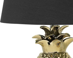 Lampa stołowa Beliani Lampa stołowa ceramiczna złota PINEAPPLE 4