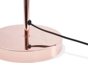 Lampa stołowa Beliani Lampa stołowa metalowa miedziana SENETTE 6