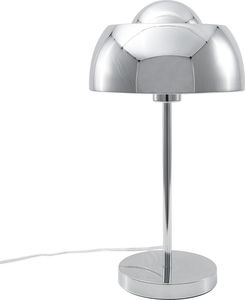 Lampa stołowa Beliani Lampa stołowa metalowa srebrna SENETTE 1