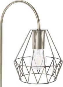 Lampka biurkowa Beliani srebrna (83451) 3