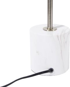 Lampka biurkowa Beliani srebrna (83451) 4